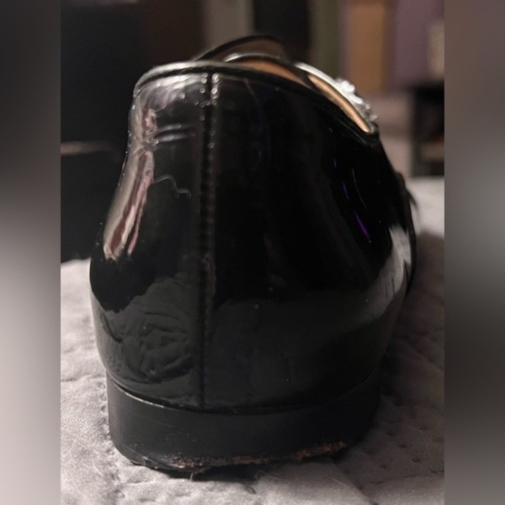 Prada Women’s Black Leather Oxford Dress Shoes Size 37.5 / 7.5 - Picture 13 of 13